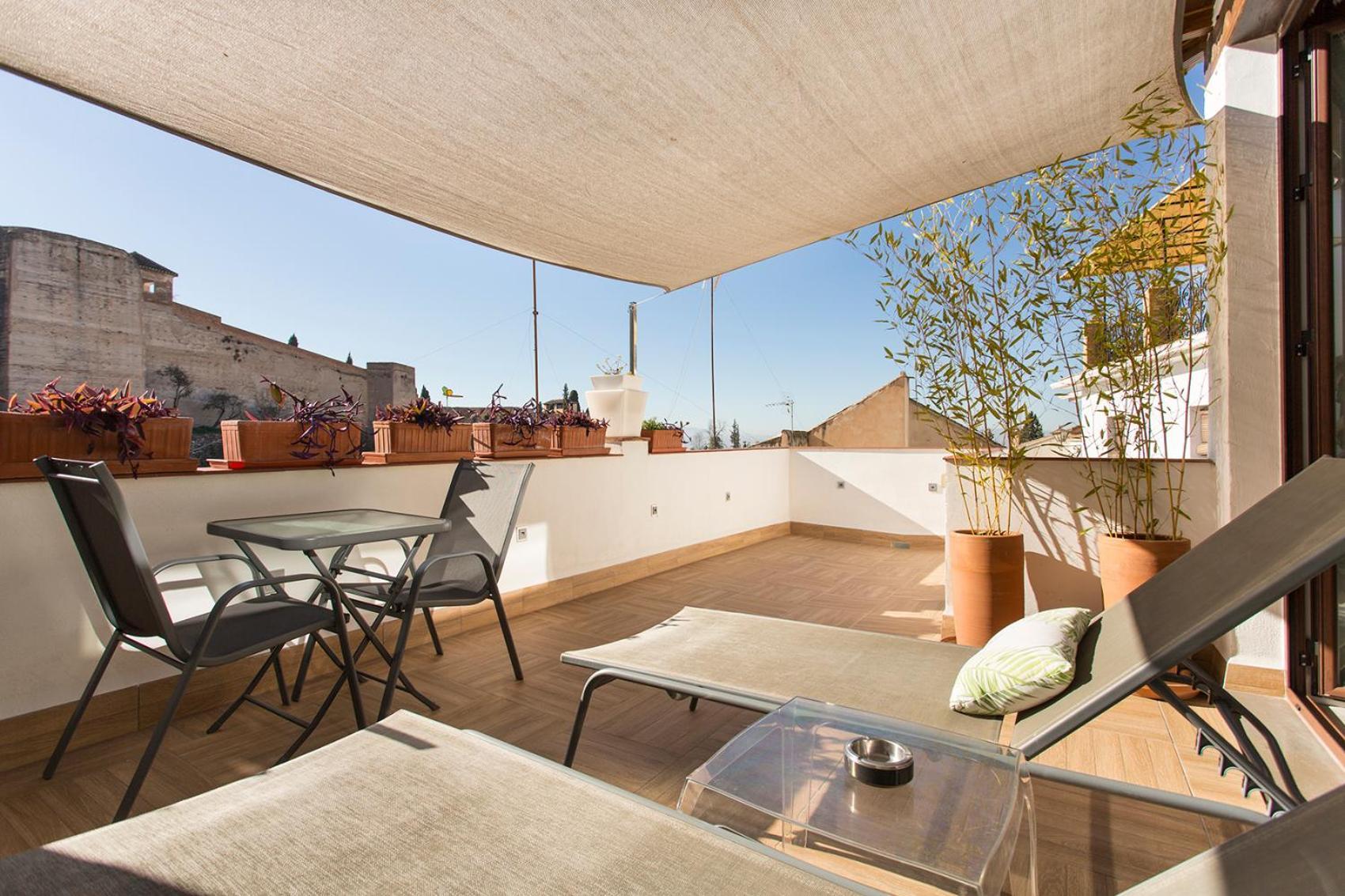 Apartamento Con Terraza Y Cochera Albaycin Granada Esterno foto