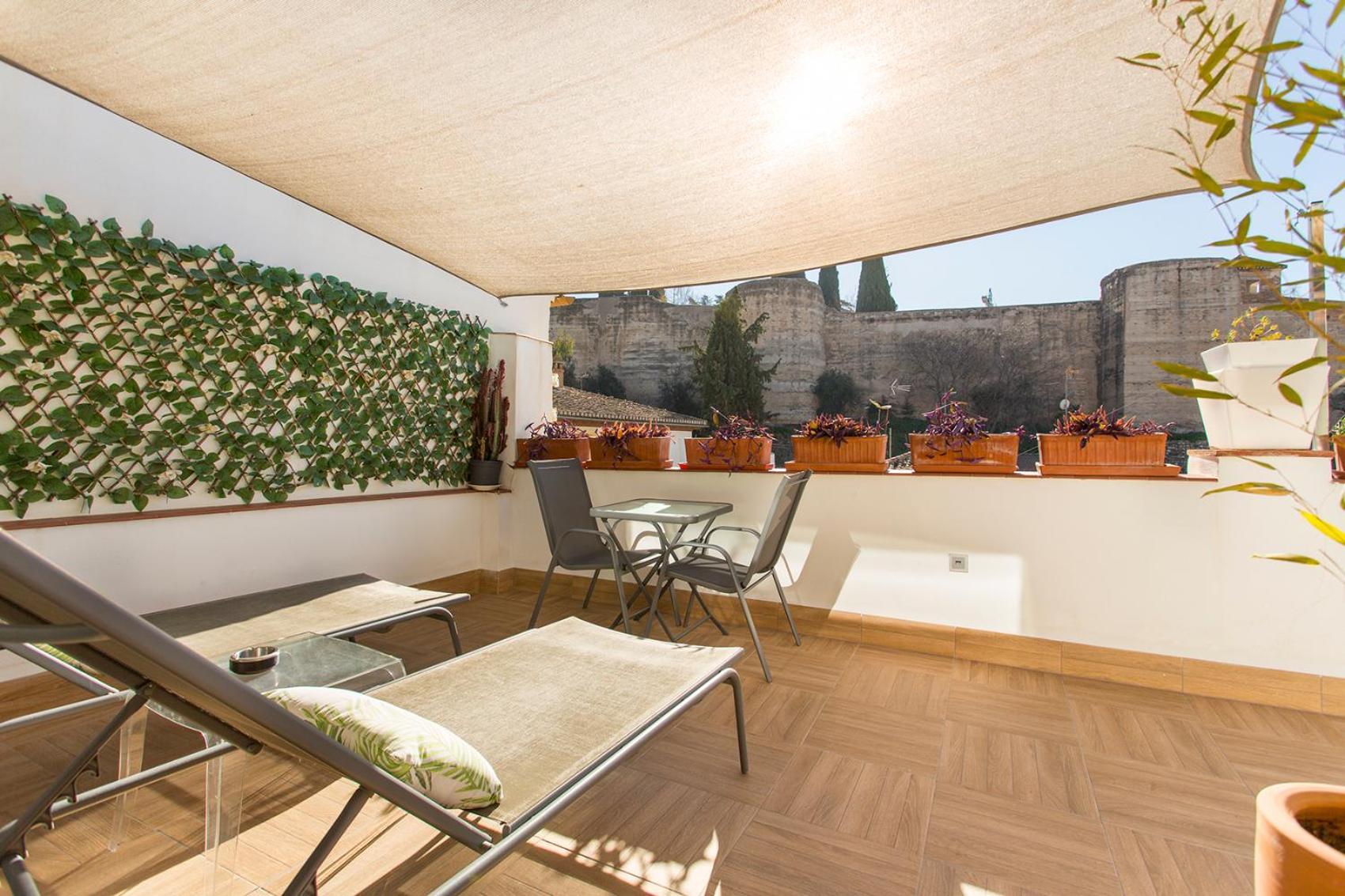 Apartamento Con Terraza Y Cochera Albaycin Granada Esterno foto