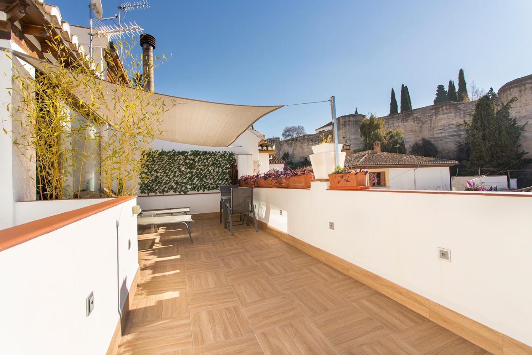 Apartamento Con Terraza Y Cochera Albaycin Granada Esterno foto